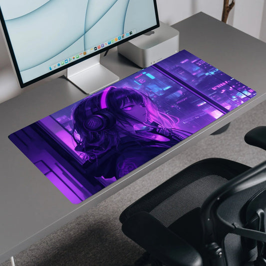 Future Fusion | Custom Artisan Mousepad | Gaming & Office Desk Mat - Goblintechkeys