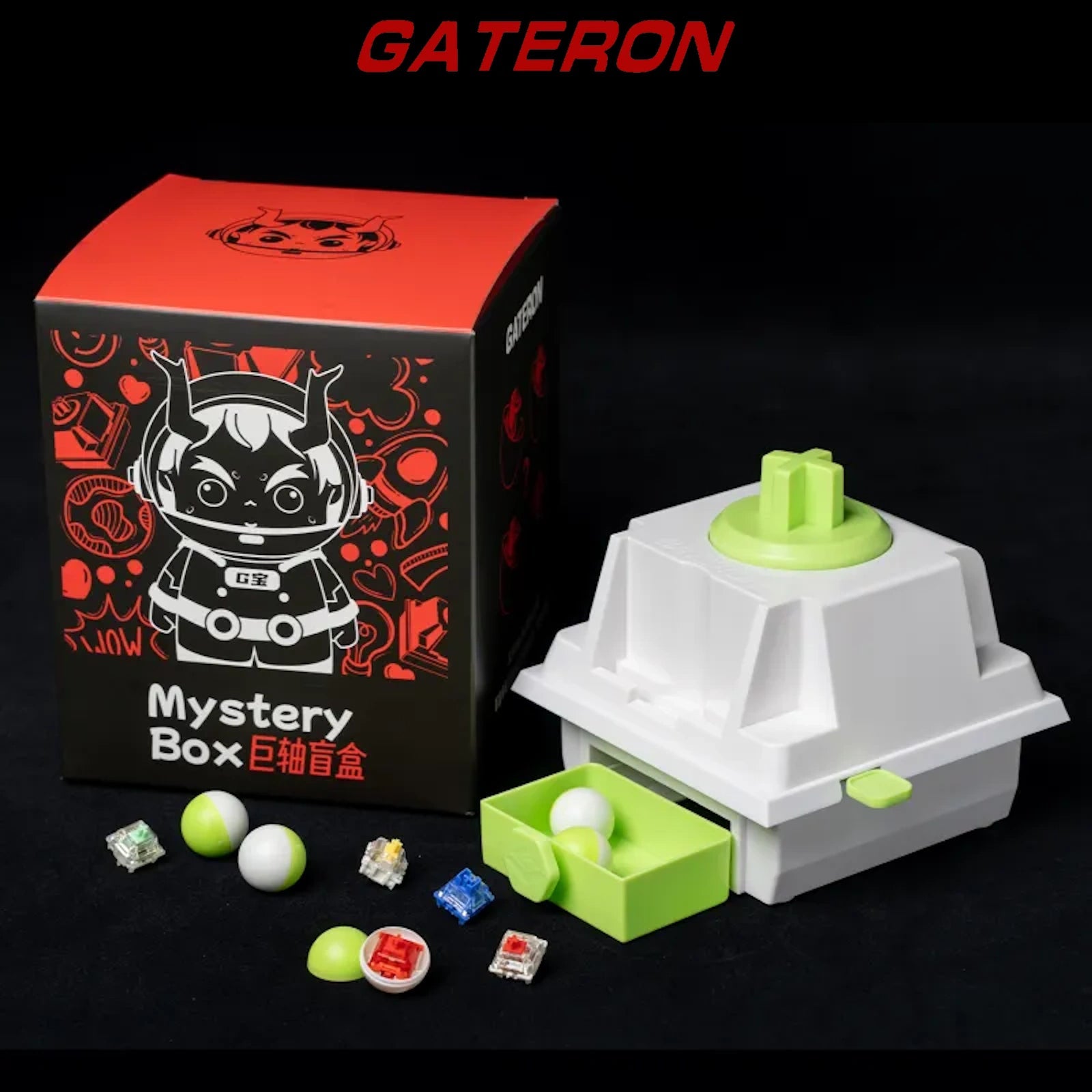 Gateron Giant Switches Gocha Mechine – Goblintechkeys