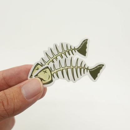 Goblintechkeys Fishbones Sticker (2pcs) - Goblintechkeys