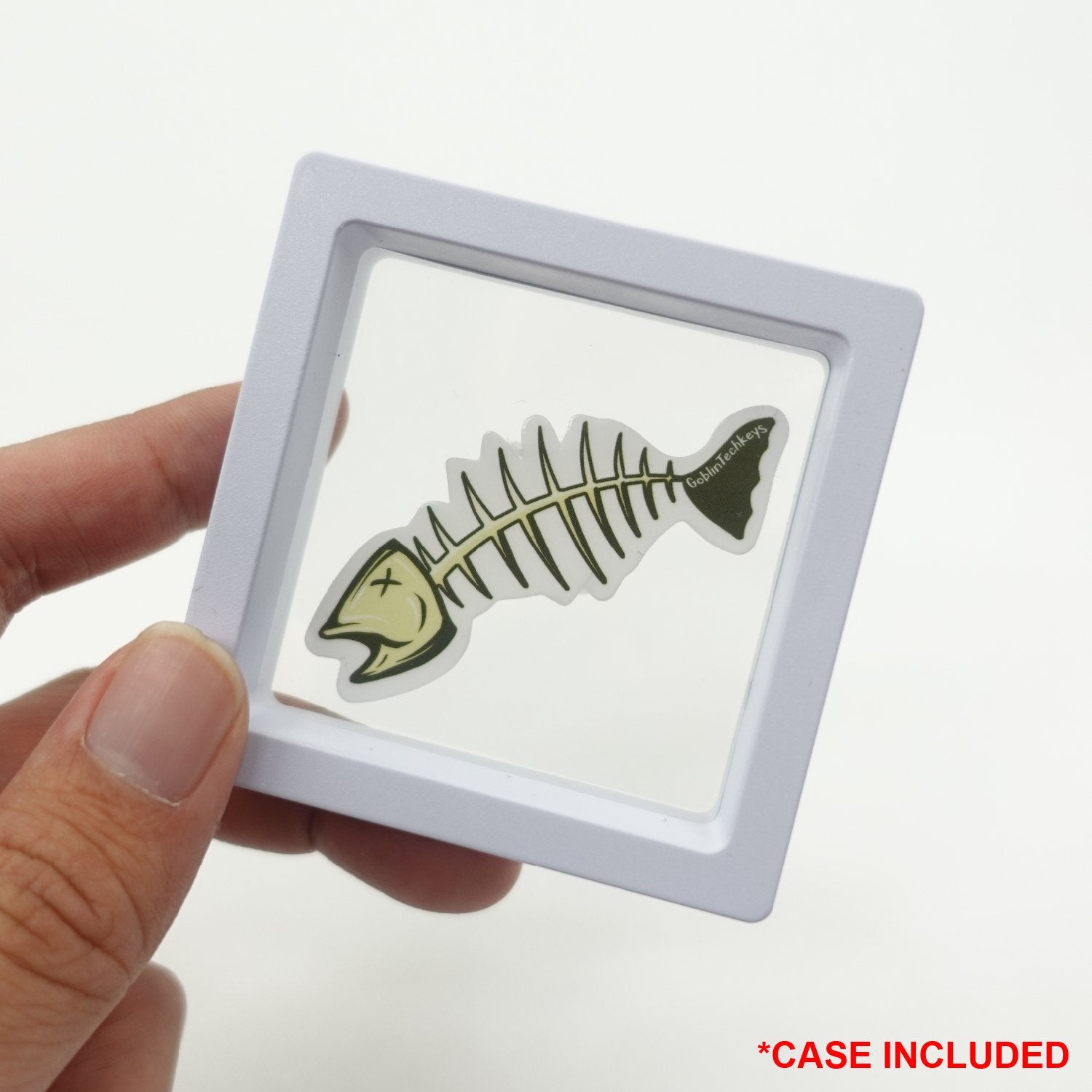 Goblintechkeys Fishbones Sticker (2pcs) - Goblintechkeys