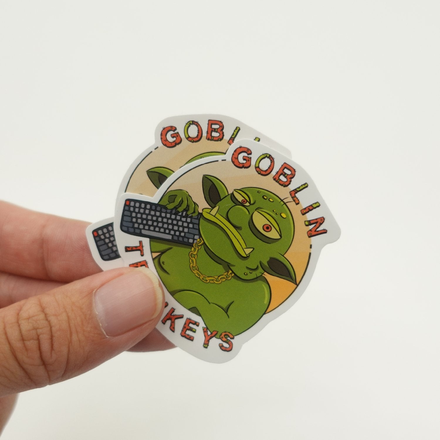 Goblintechkeys Wassup? Sticker (2pcs) - Goblintechkeys