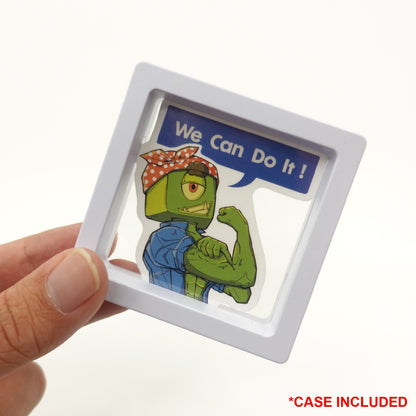 Goblintechkeys We Can Do it! Sticker (2pcs) - Goblintechkeys