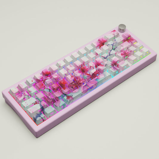 Hanami GMK67 Keyboard | Designed By Serenity Starlight - Goblintechkeys