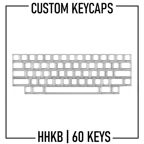 HHKB 60% Keyboard Custom PBT Keycap set ( ANSI | 60 Keys ) - Goblintechkeys