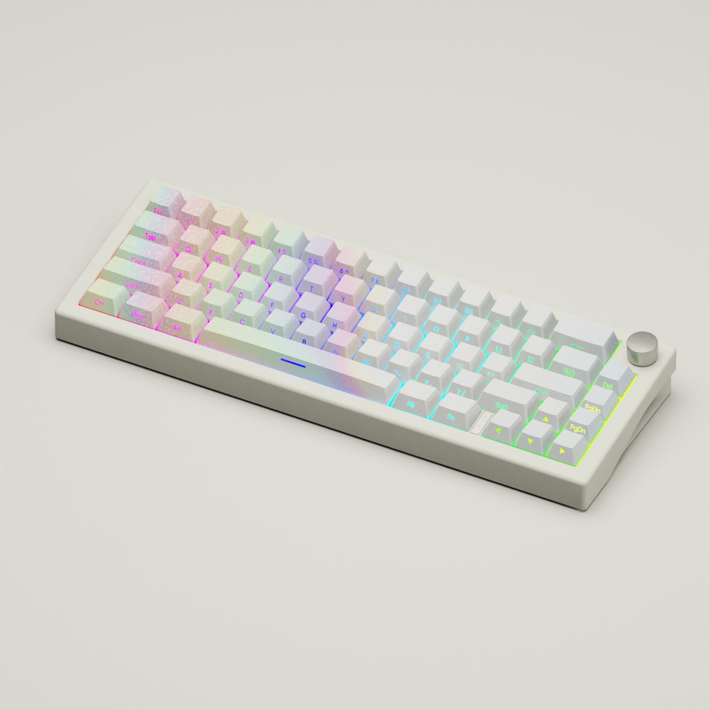 Holographic GMK67 Keyboard(65% Mechanical Keyboard with knob) - Goblintechkeys