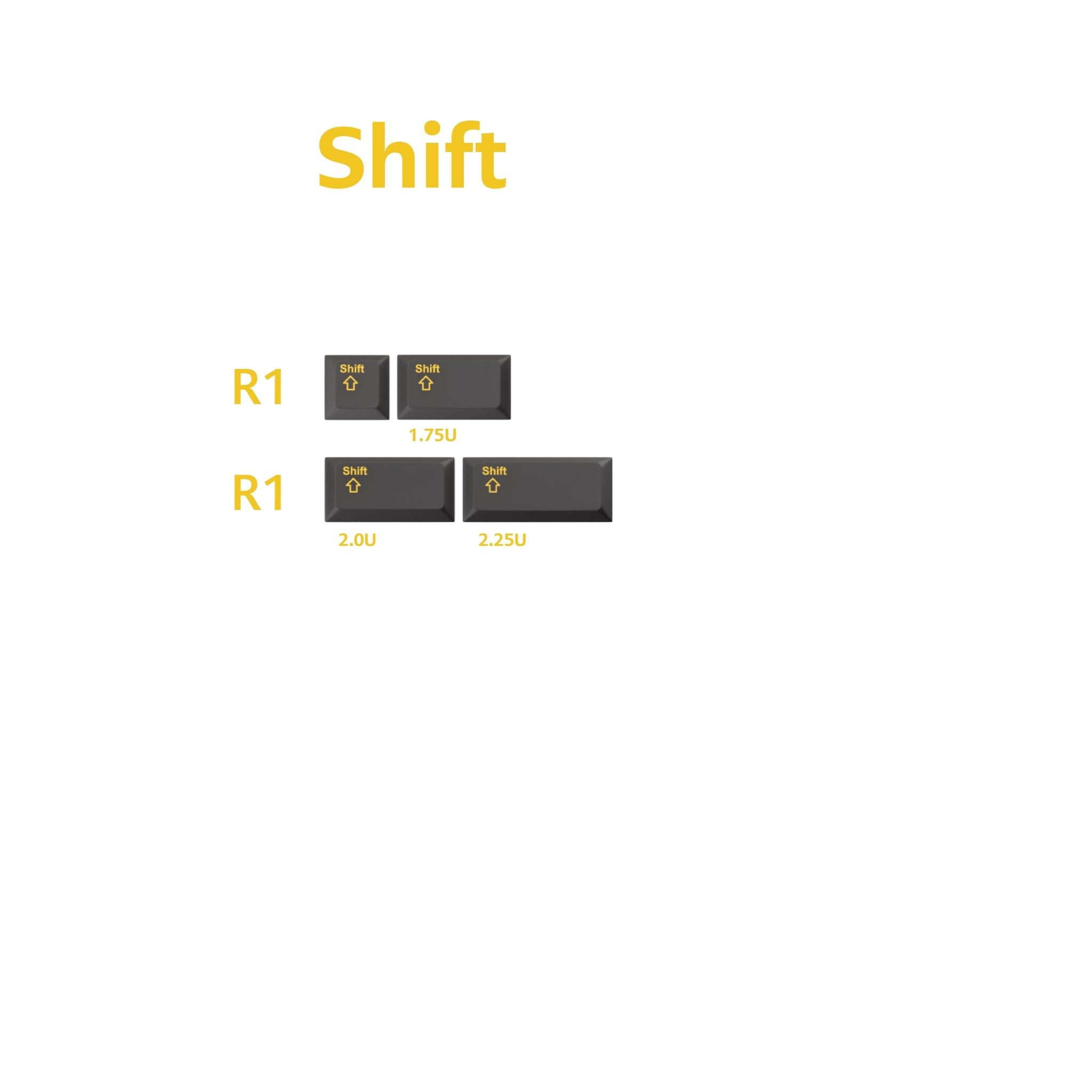 Honey Bee Keycaps | 168 keys - Goblintechkeys