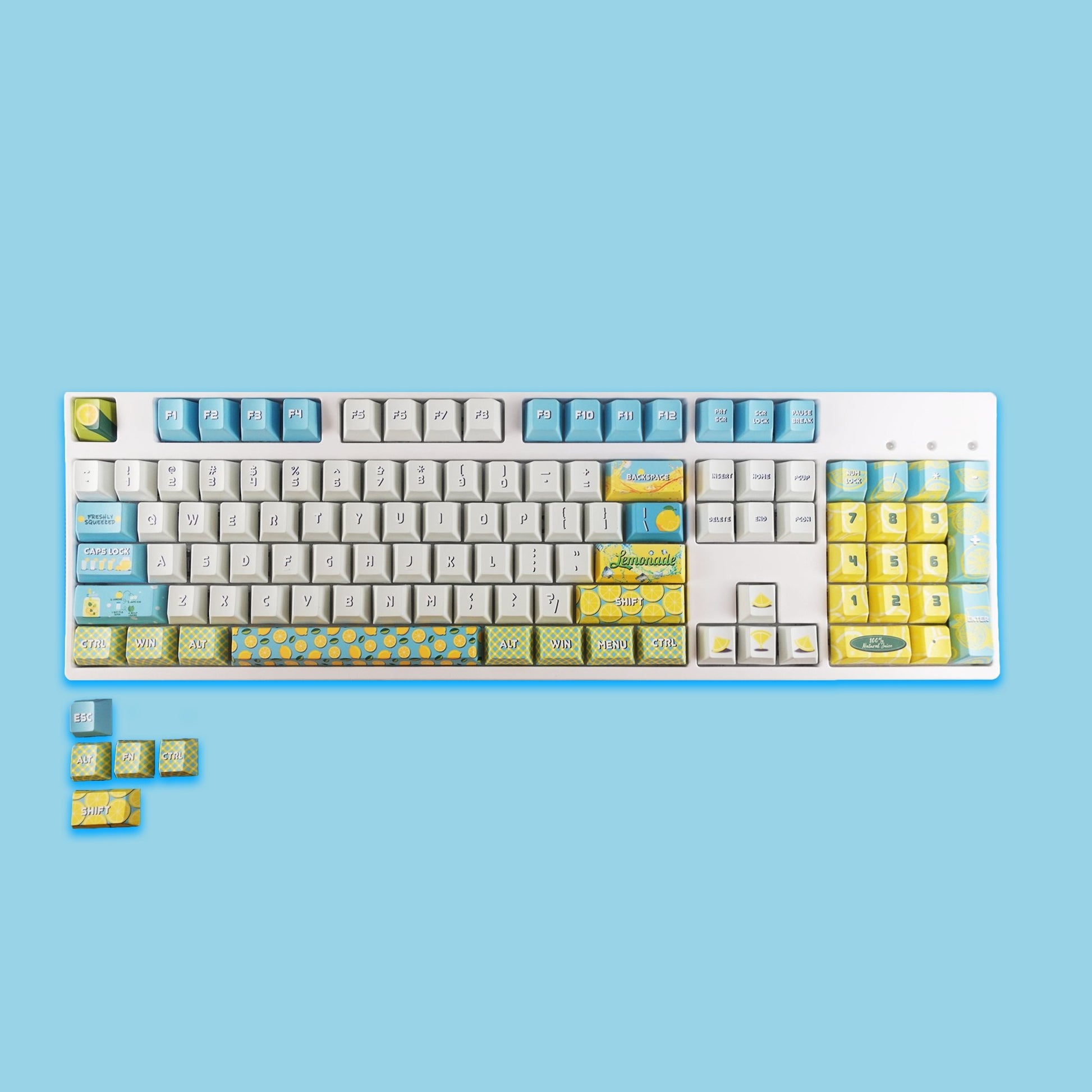Lemonade Keycaps - Goblintechkeys