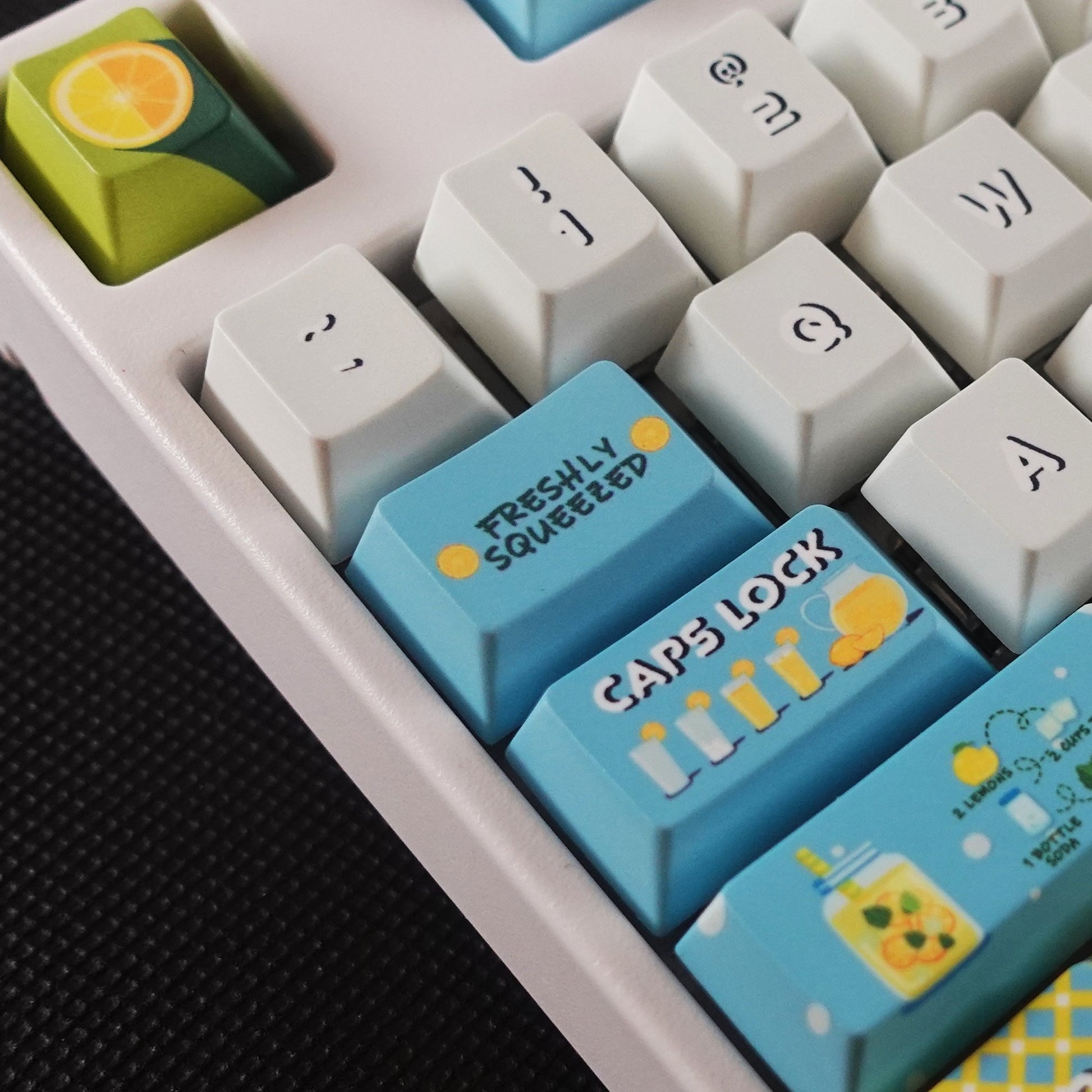 Lemonade Keycaps - Goblintechkeys