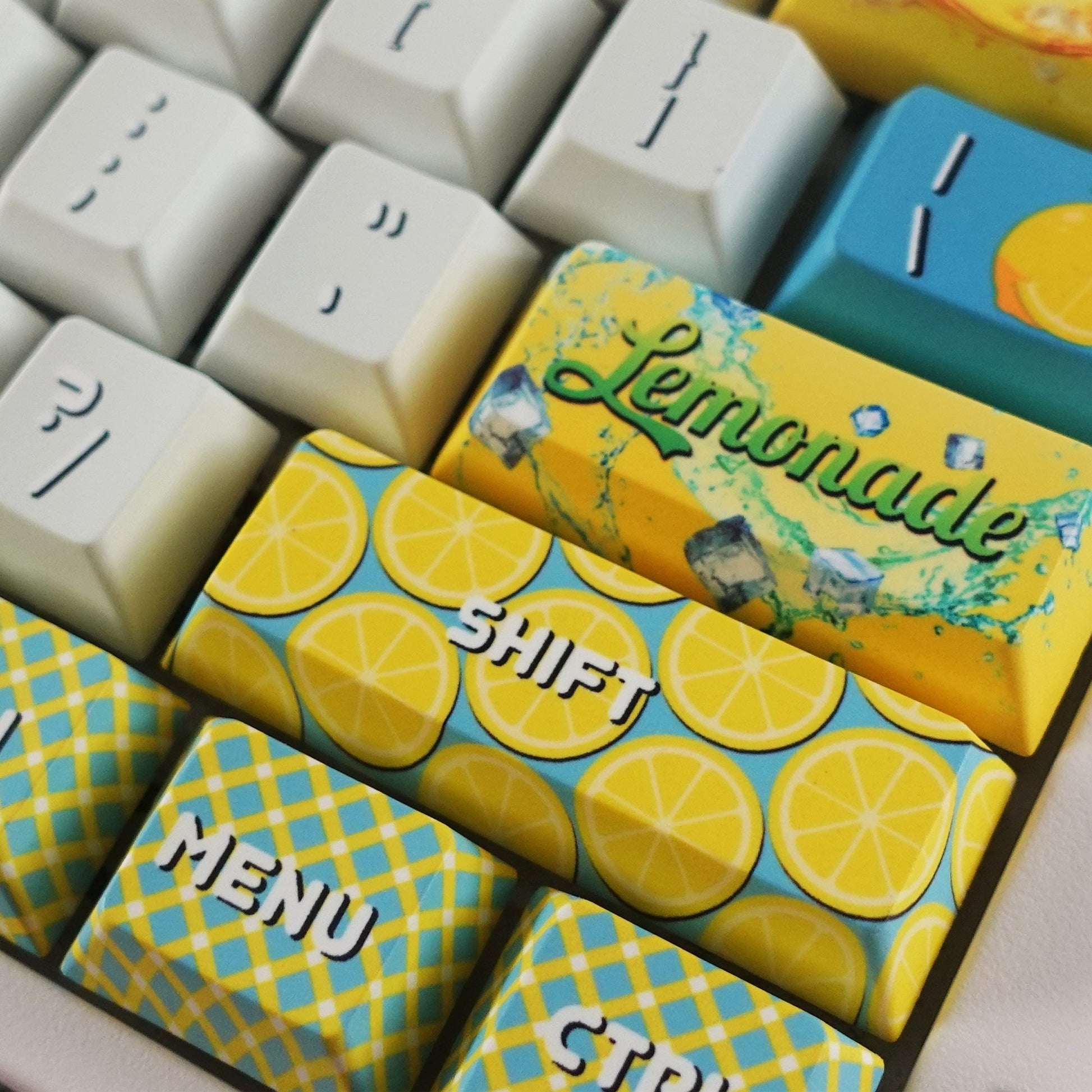Lemonade Keycaps - Goblintechkeys