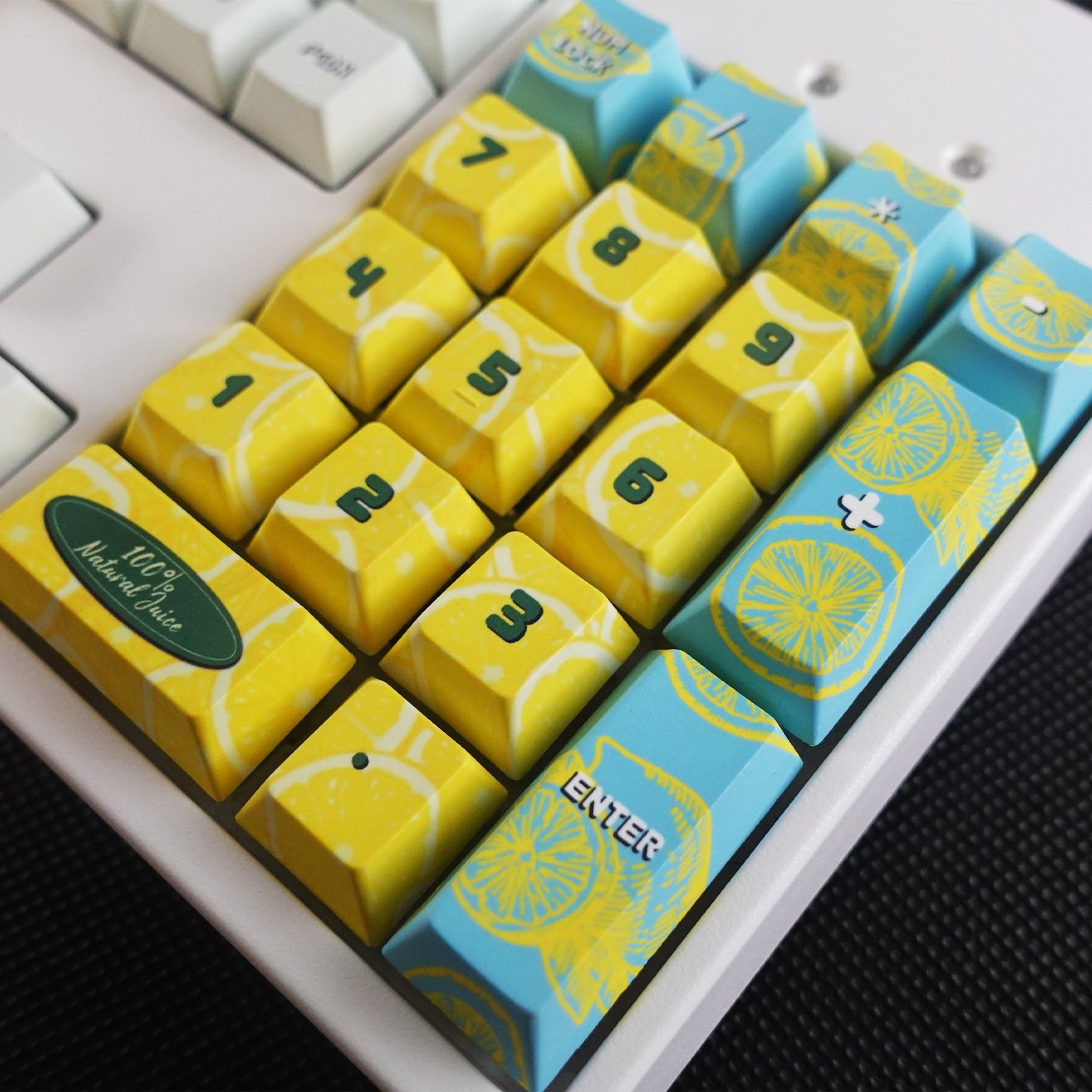 Lemonade Keycaps - Goblintechkeys