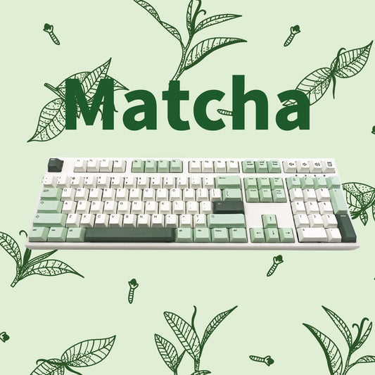 Matcha Keycaps - Goblintechkeys