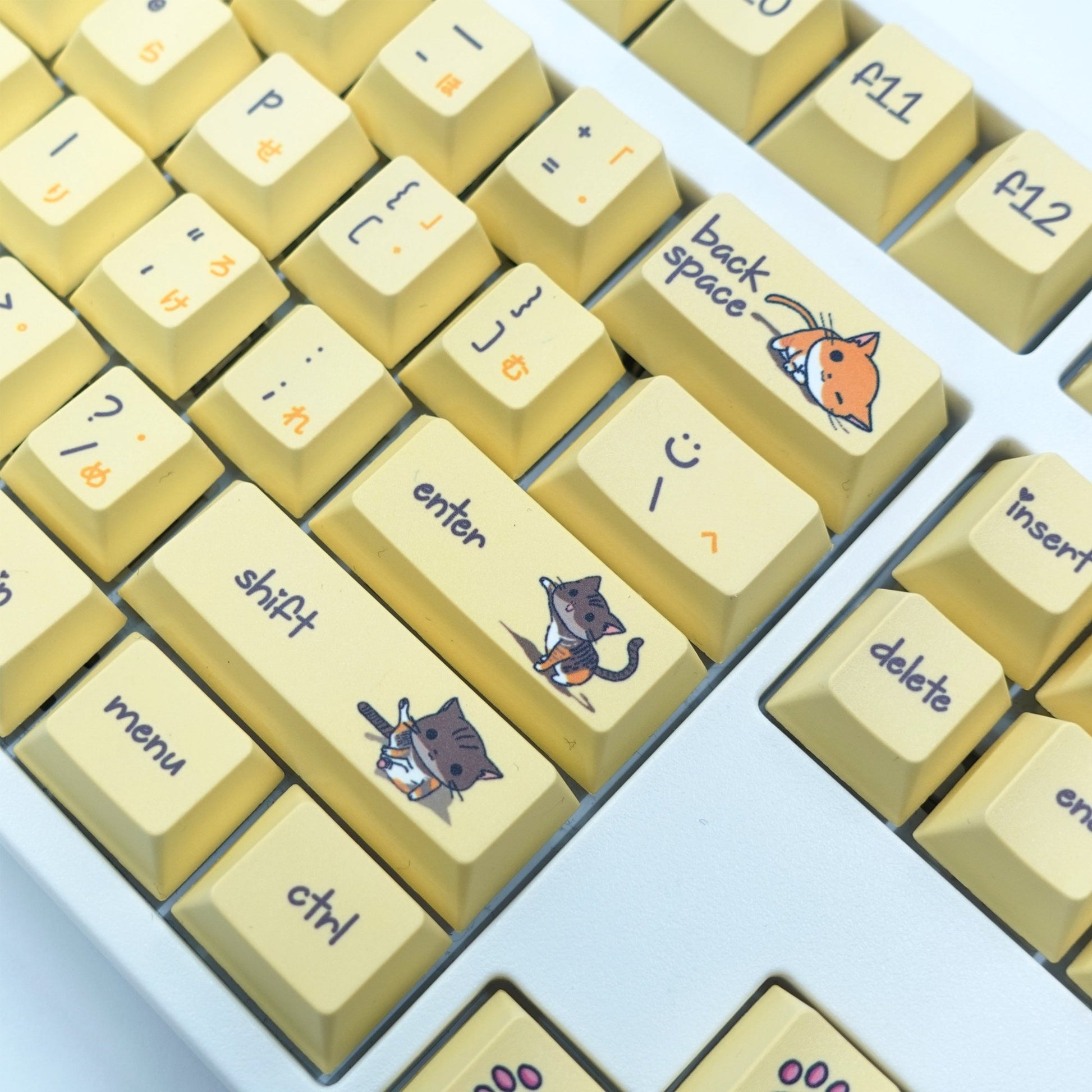 Meow Keycaps Set - Goblintechkeys