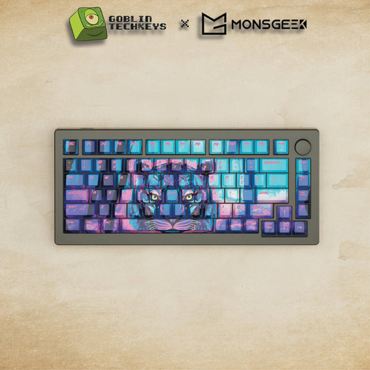 Monsgeek M1W - 75% 3D rendering [Cybertiger] Mechanical Keyboard - Goblintechkeys