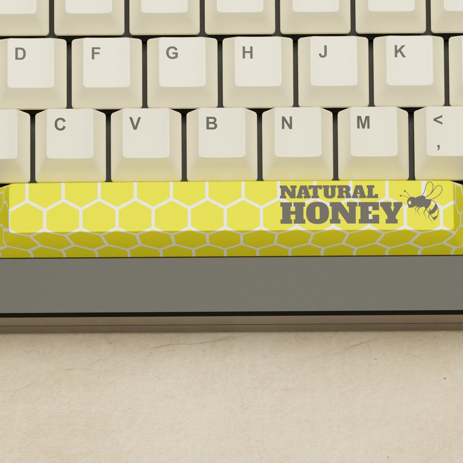 Monsgeek M1W - 75% Bee Mechanical Keyboard - Goblintechkeys