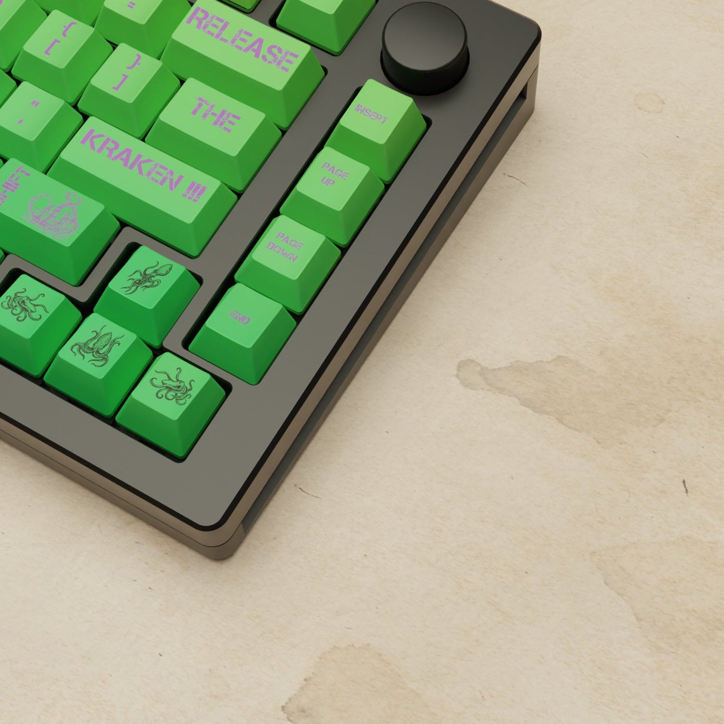 Monsgeek M1W - 75% Blender 3D ( Kraken ) Mechanical Keyboard - Goblintechkeys