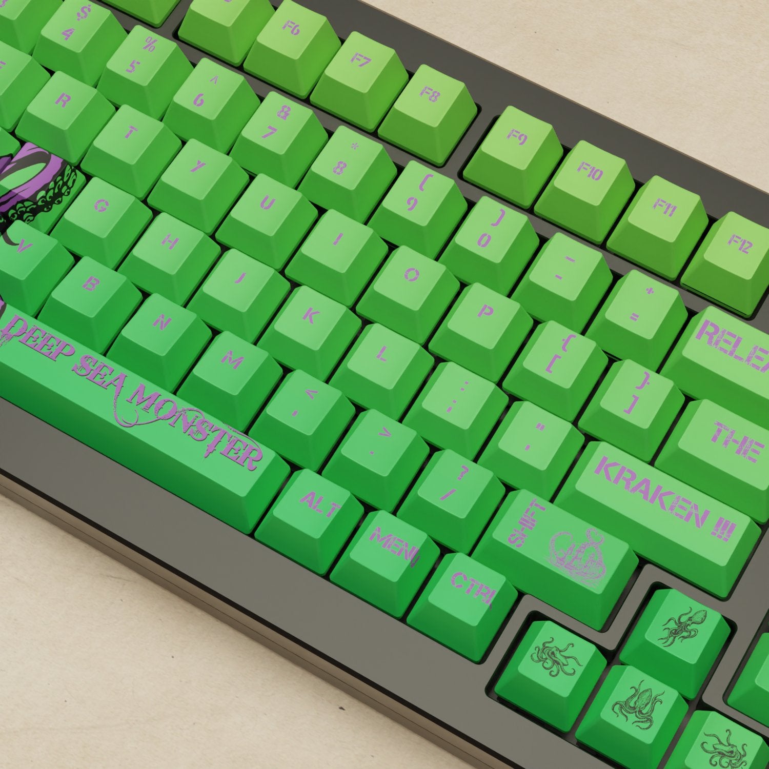 Monsgeek M1W - 75% Blender 3D ( Kraken ) Mechanical Keyboard - Goblintechkeys