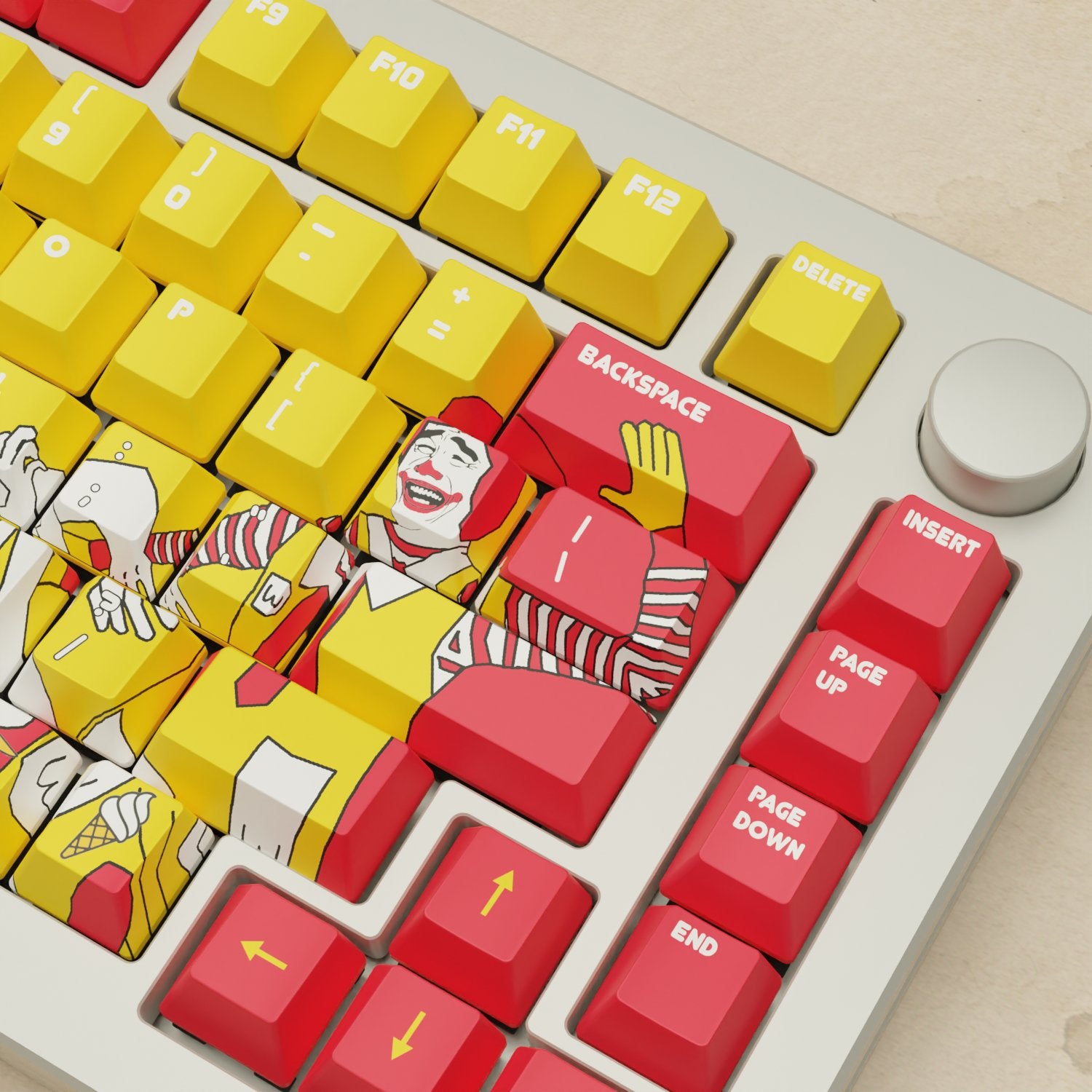 Monsgeek M1W - 75% Whackdonald Mechanical Keyboard