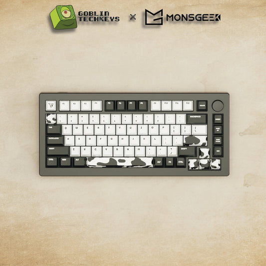 Monsgeek M1W - 75% Cow Mechanical Keyboard - Goblintechkeys