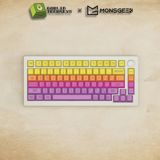 Monsgeek M1W - 75% Fruit Salad Mechanical Keyboard - Goblintechkeys