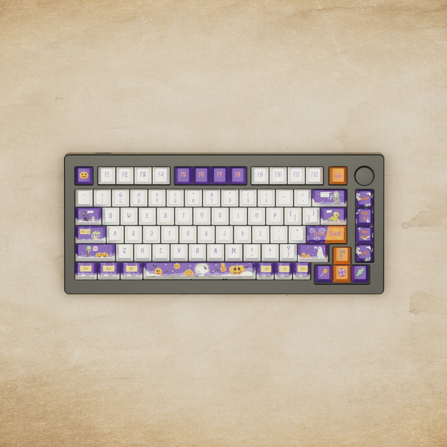 Monsgeek M1W - 75% Halloween Mechanical Keyboard