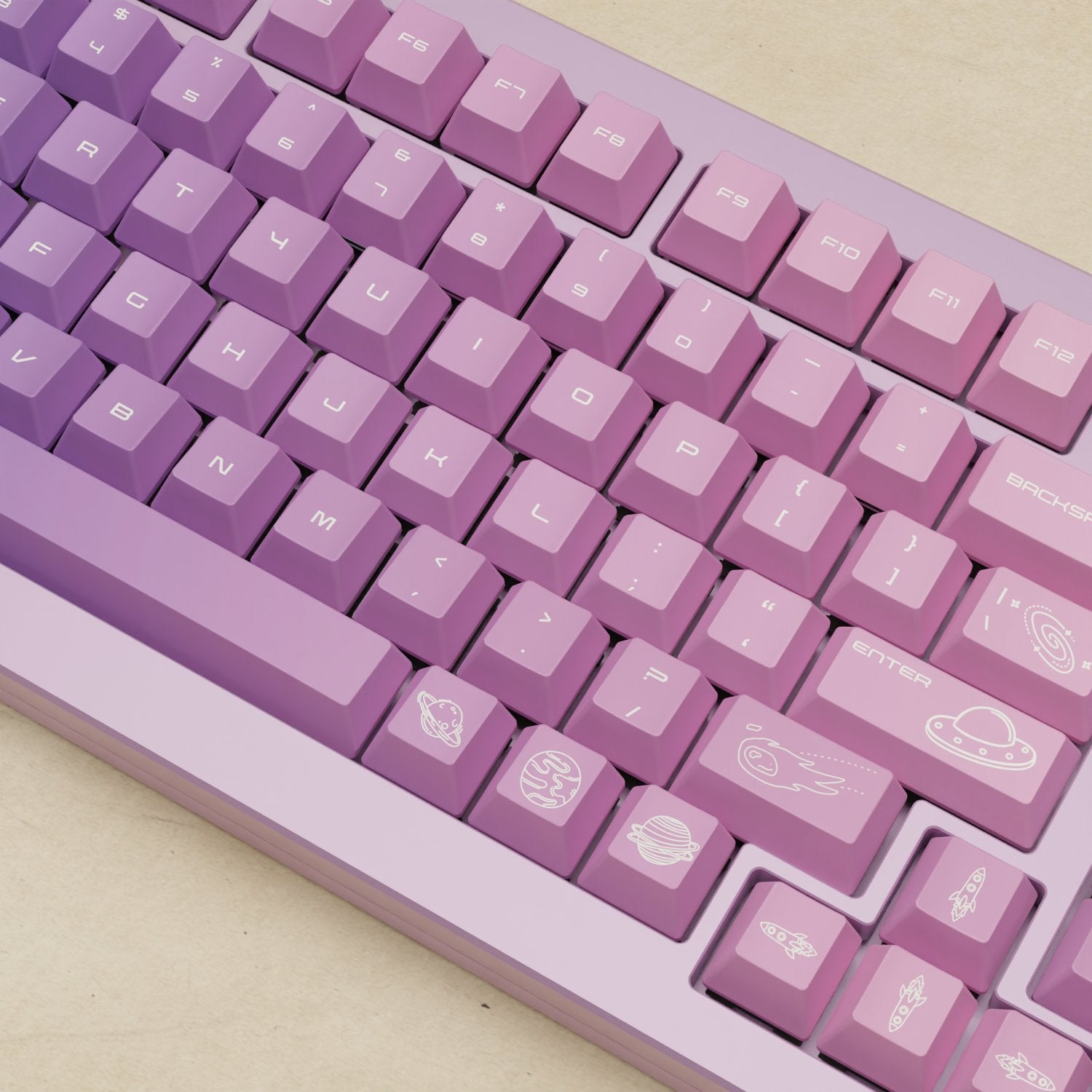 Monsgeek M1W - 75% Nebula Mechanical Keyboard