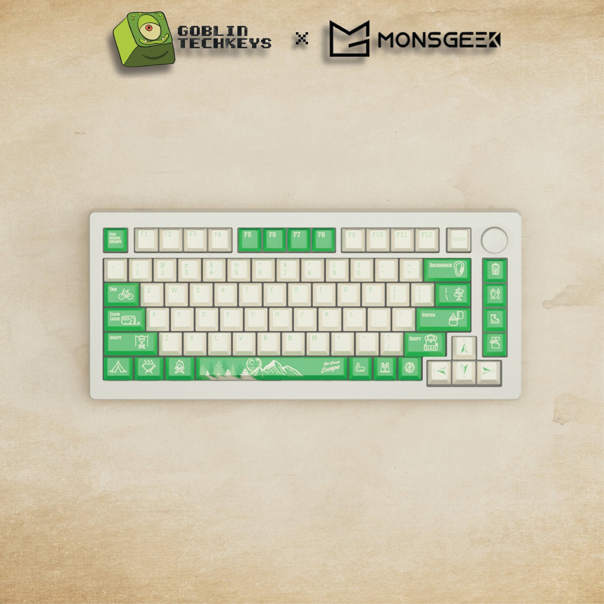 Monsgeek M1W - 75% Outdoor Mechanical Keyboard - Goblintechkeys
