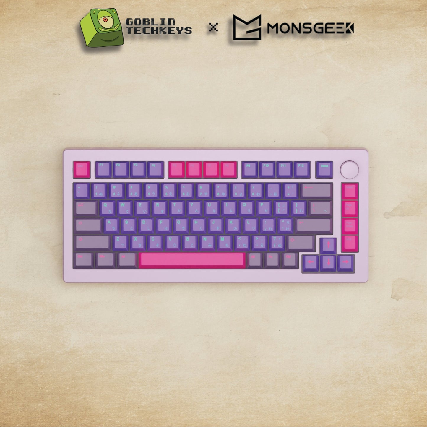 Monsgeek M1W - 75% Techno Mechanical Keyboard - Goblintechkeys