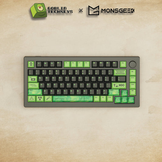 Monsgeek M1W - 75% Toxic Mechanical Keyboard - Goblintechkeys