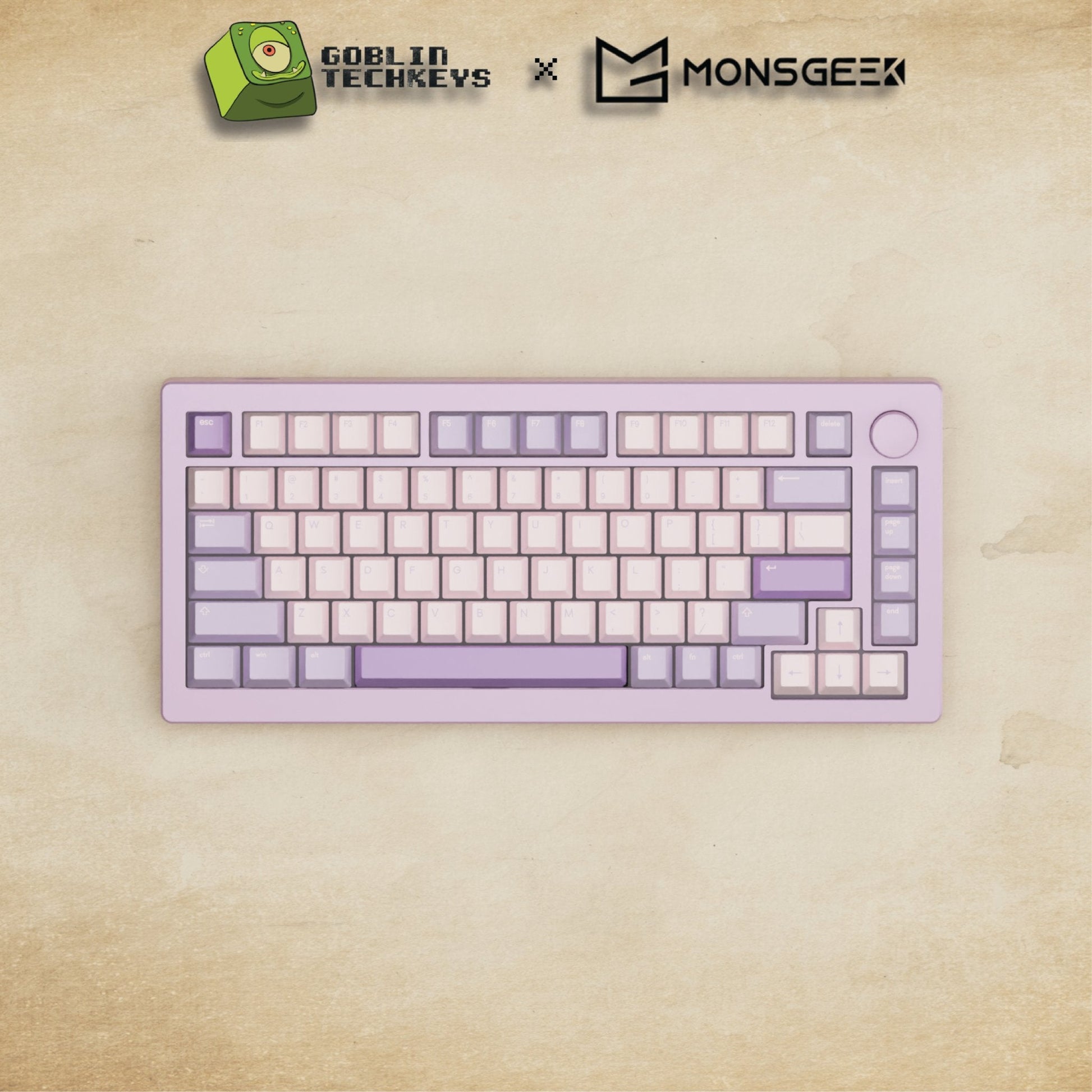 Monsgeek M1W - 75% Yam Mechanical Keyboard - Goblintechkeys