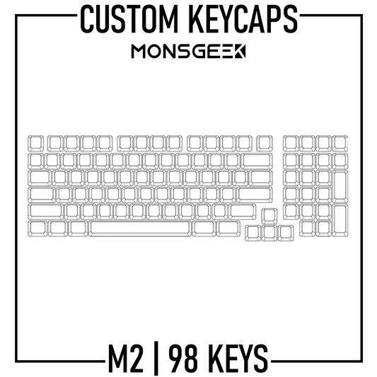 Monsgeek M2 Keyboard Custom Keycaps ( ANSI | 98 Keys ) - Goblintechkeys