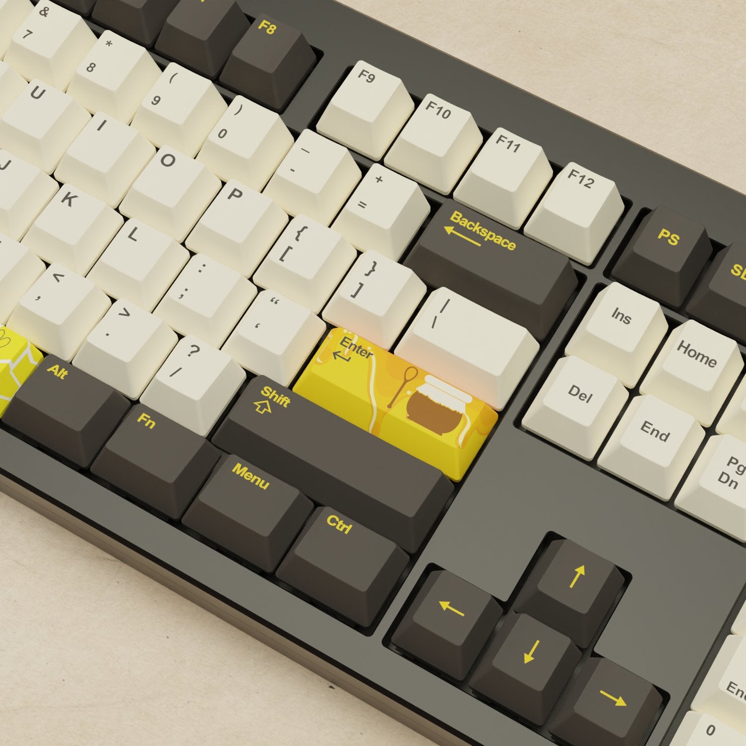 Monsgeek M5 - 100% Bee Mechanical Keyboard - Goblintechkeys