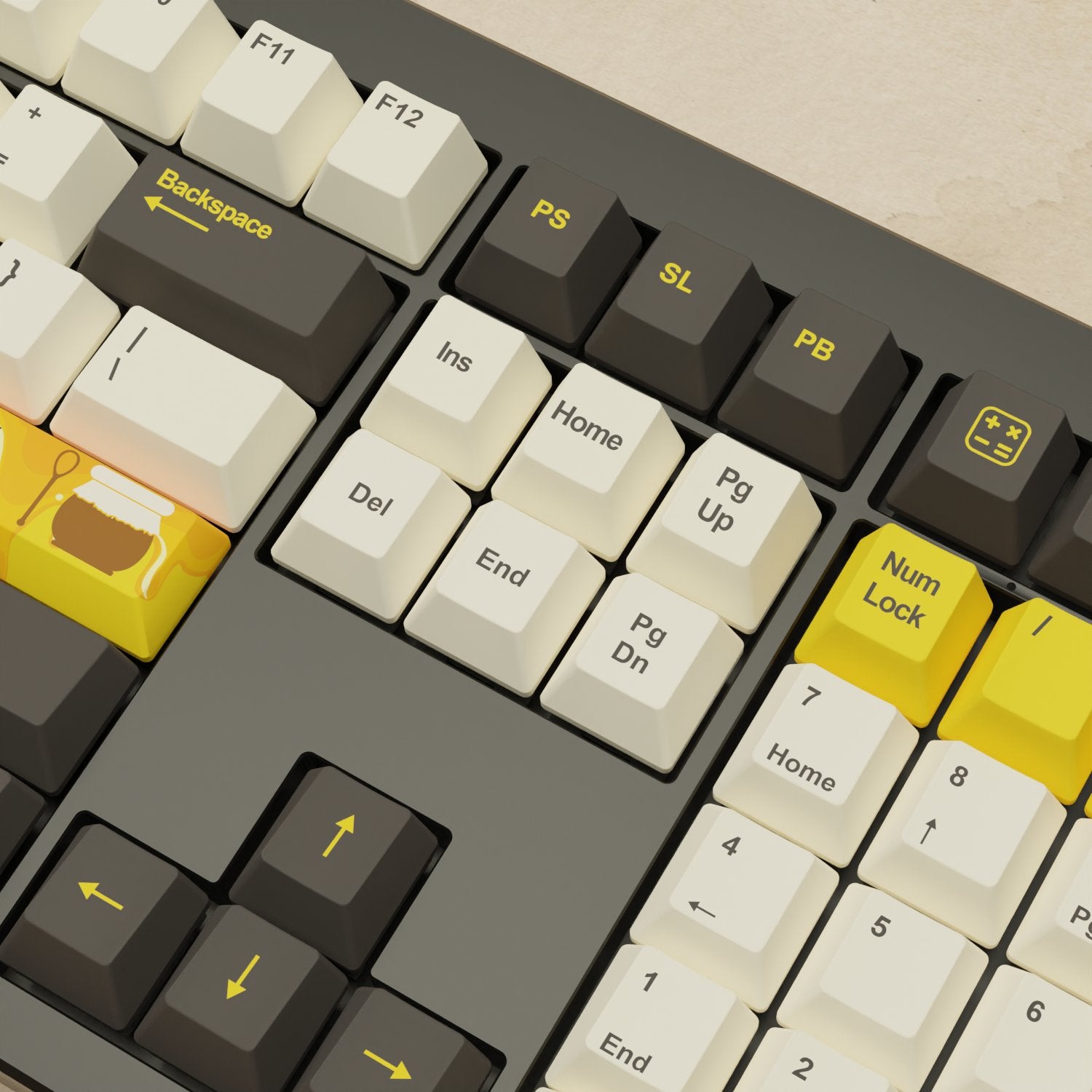 Monsgeek M5 - 100% Bee Mechanical Keyboard - Goblintechkeys