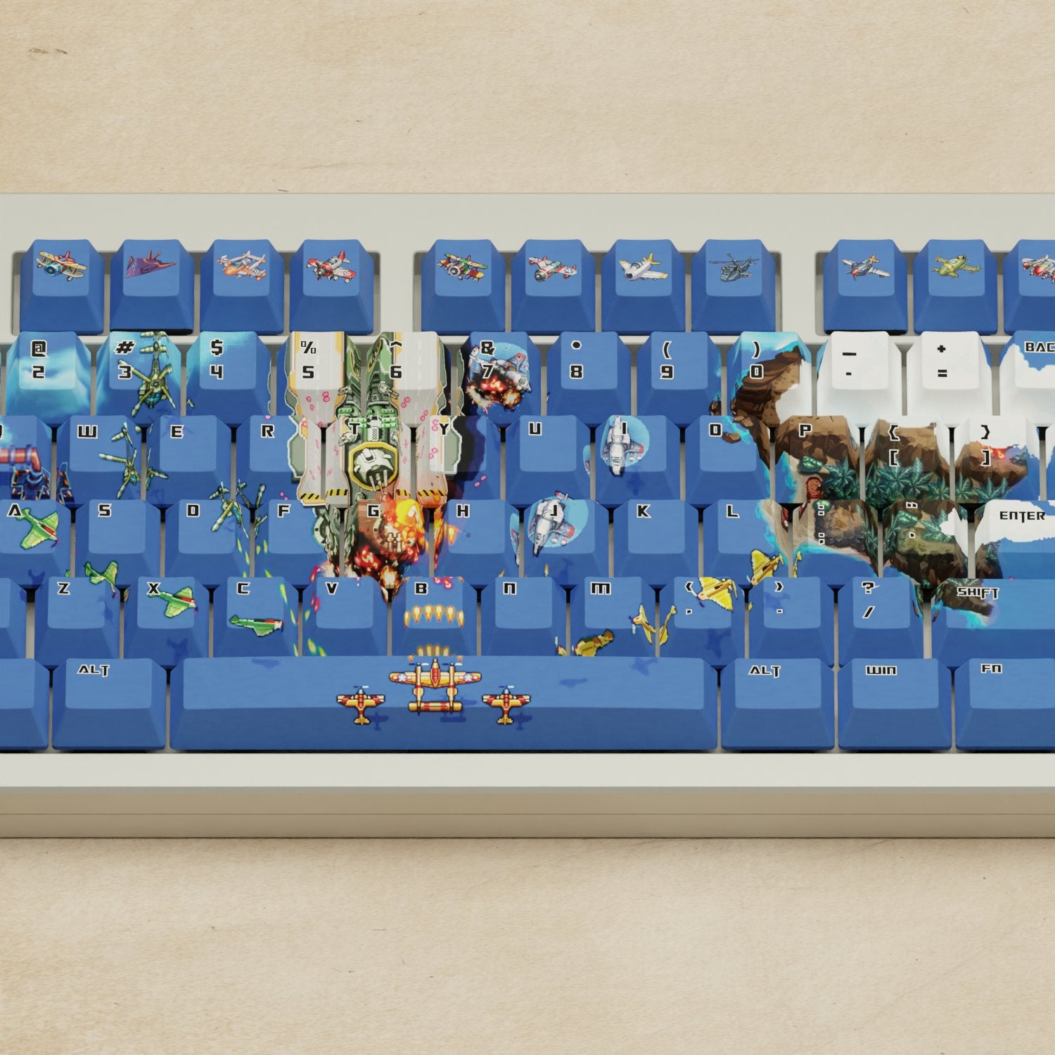Monsgeek M5 - 100% Fighter Arcade Mechanical Keyboard - Goblintechkeys