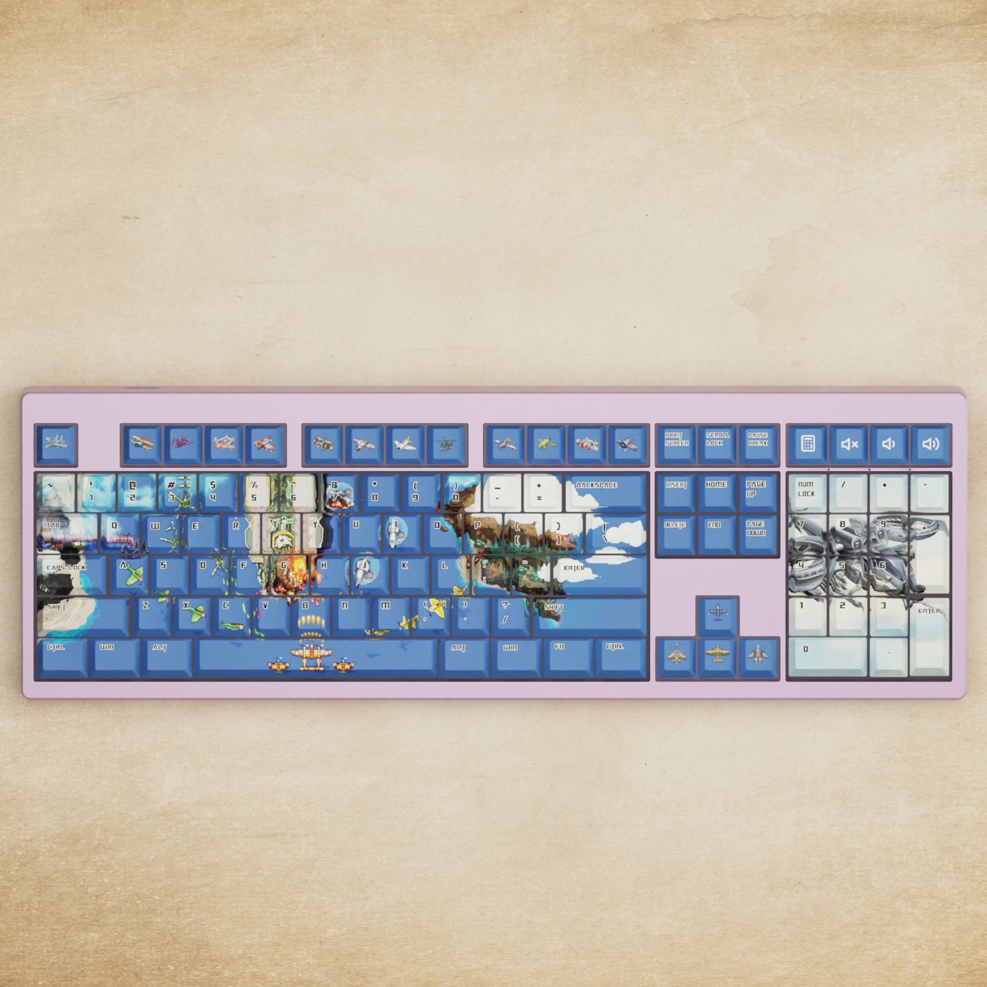 Monsgeek M5 - 100% Fighter Arcade Mechanical Keyboard - Goblintechkeys