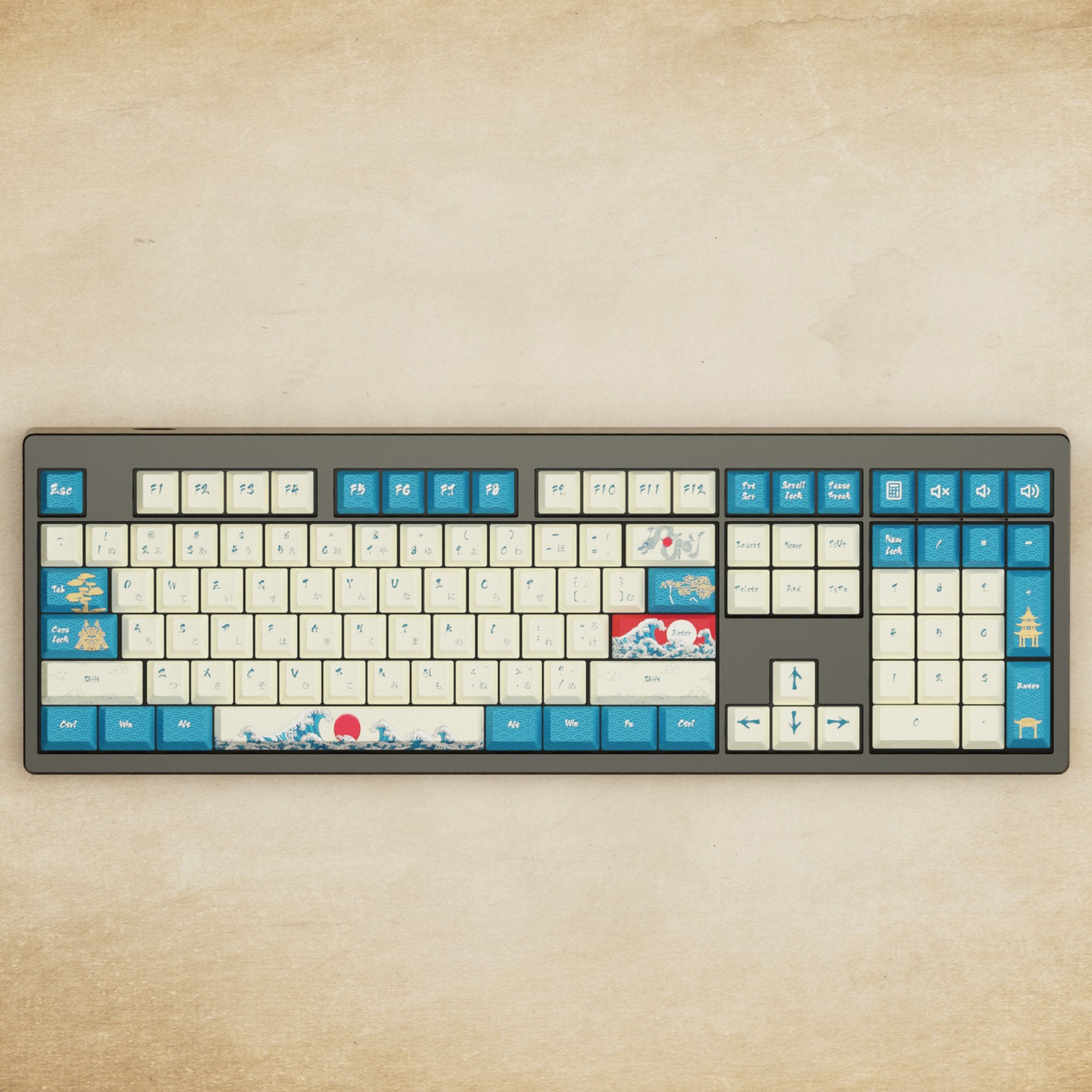 Monsgeek M5 - 100% Japanese Wave Mechanical Keyboard