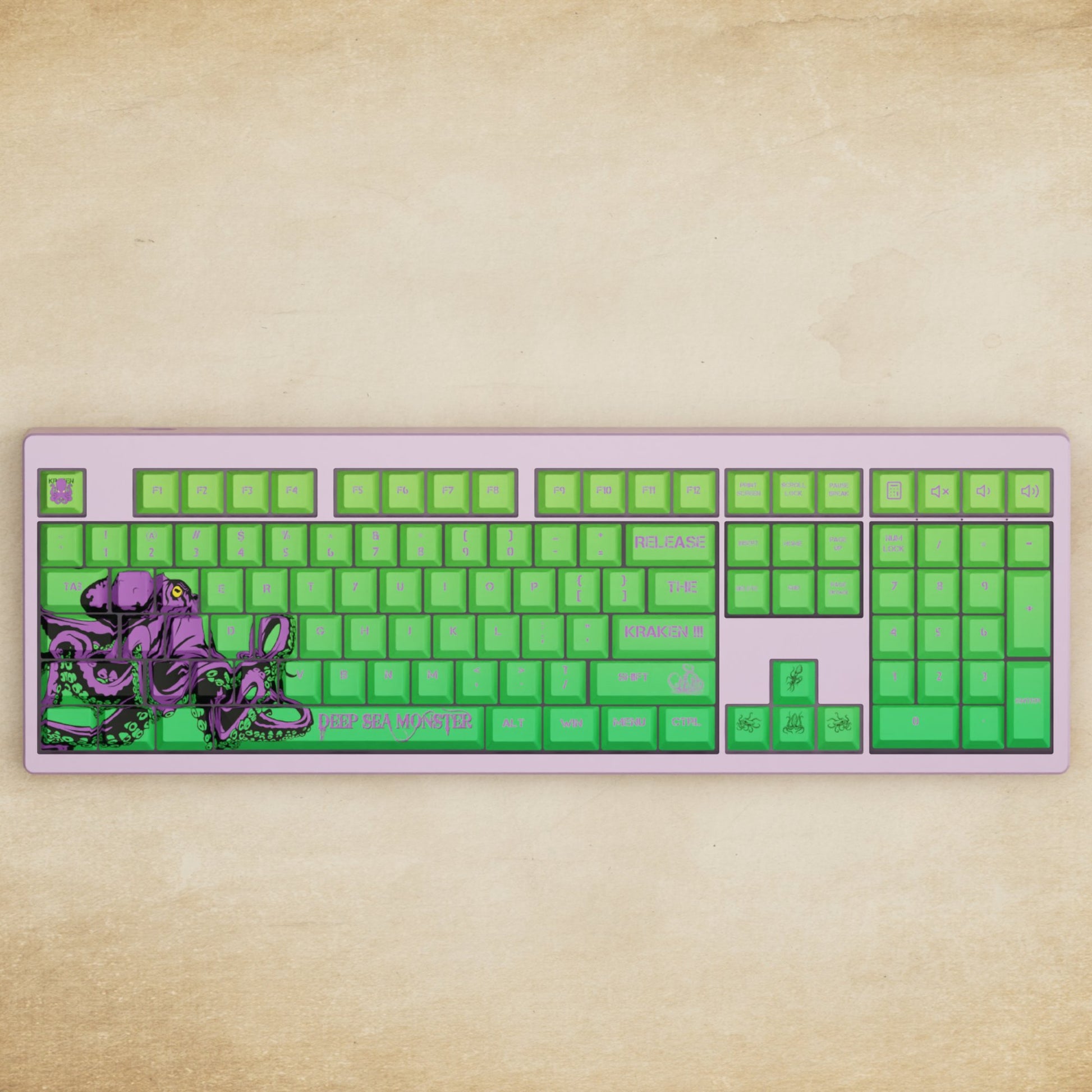 Monsgeek M5 - 100% Kraken Mechanical Keyboard - Goblintechkeys