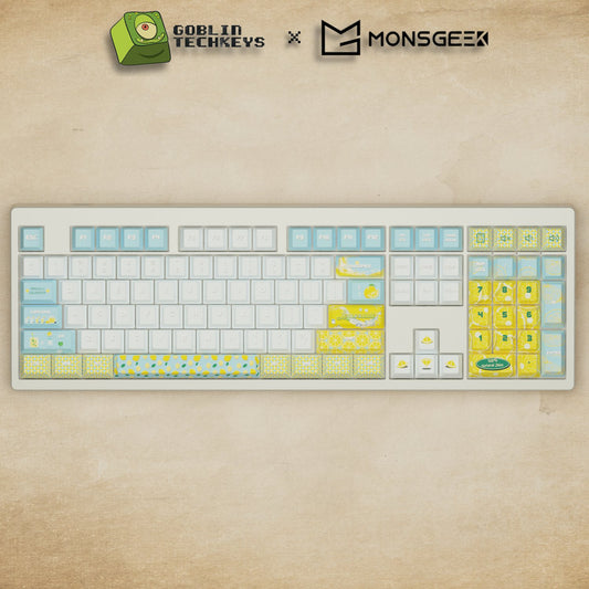 Monsgeek M5 - 100% Lemonade Mechanical Keyboard - Goblintechkeys