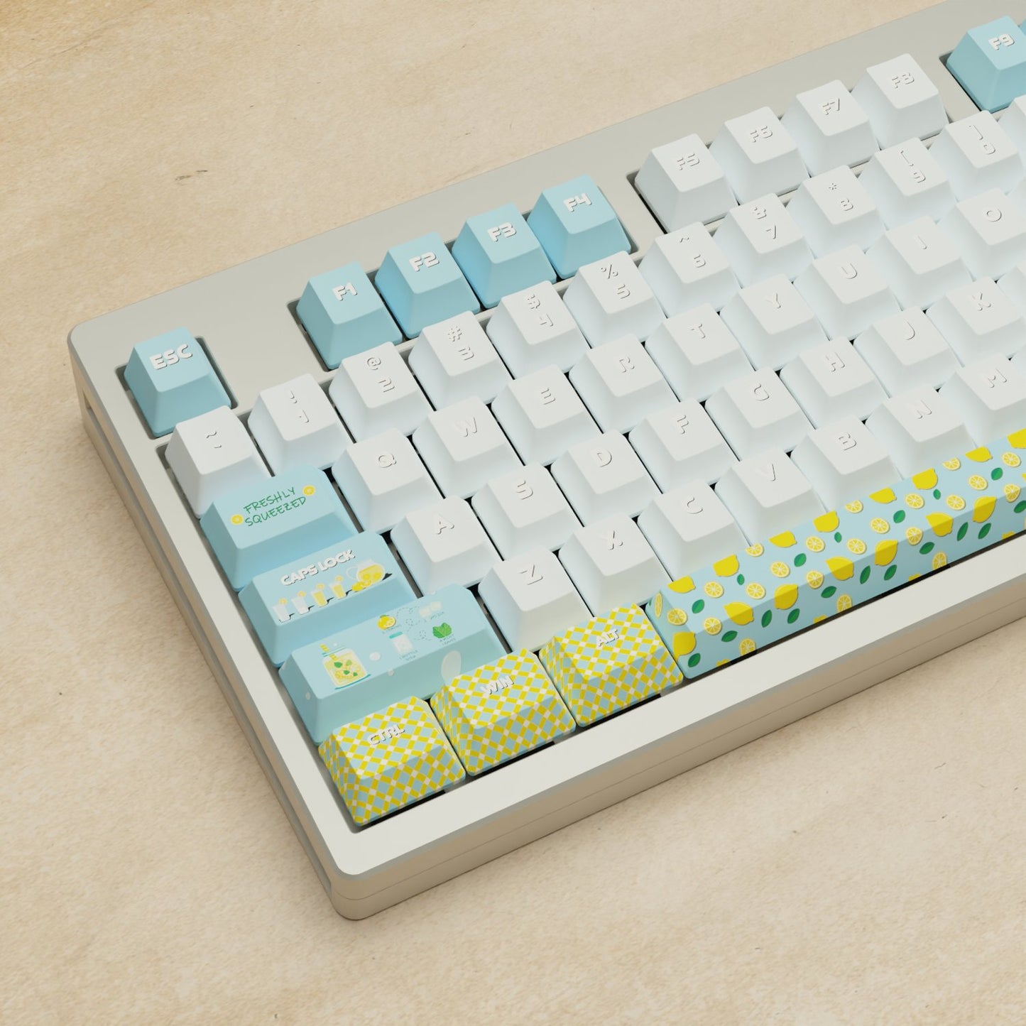 Monsgeek M5 - 100% Lemonade Mechanical Keyboard - Goblintechkeys