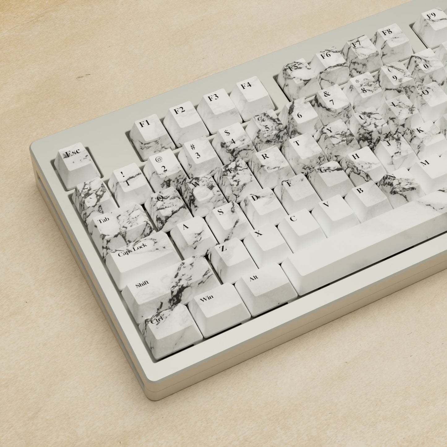 Monsgeek M5 - 100% Marble Mechanical Keyboard - Goblintechkeys