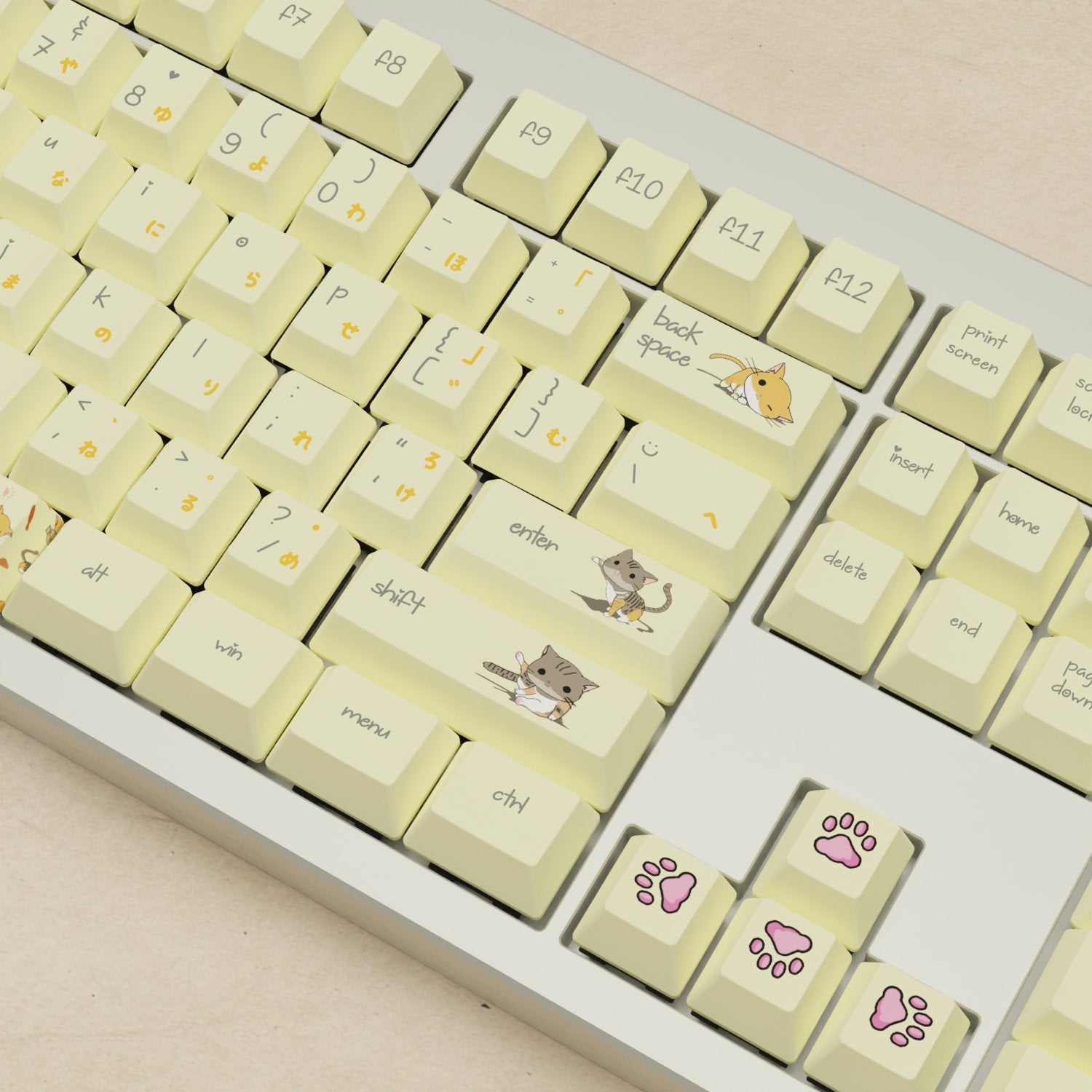 Monsgeek M5 - 100% Meowcaps Mechanical Keyboard - Goblintechkeys