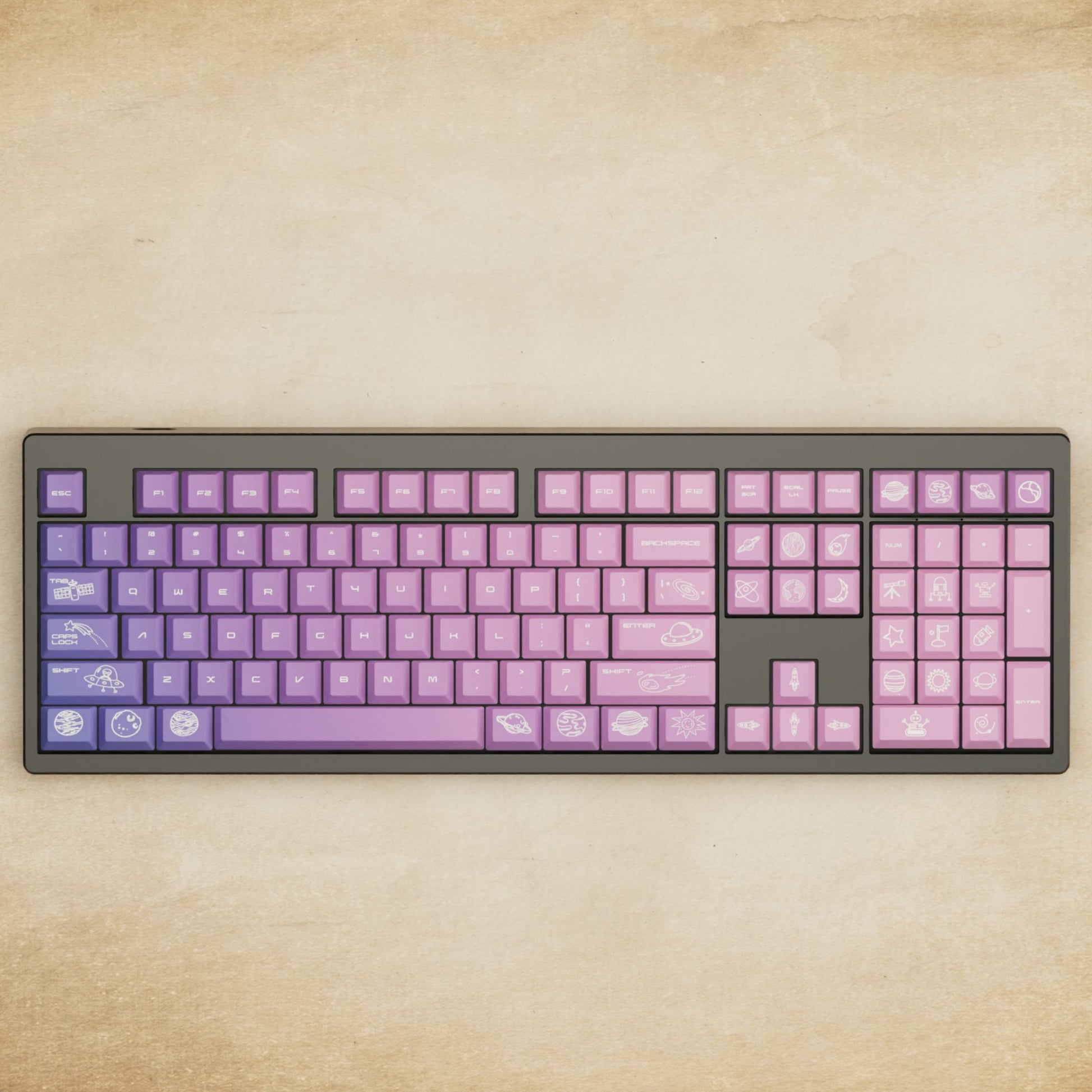 Monsgeek M5 - 100% Nebula Mechanical Keyboard - Goblintechkeys