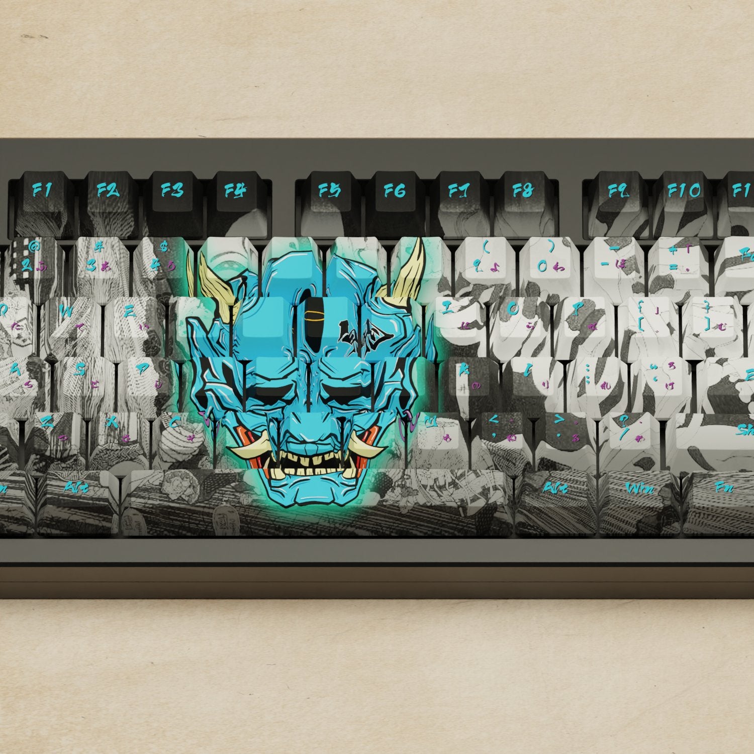 Monsgeek M5 - 100% Oni Mechanical Keyboard - Goblintechkeys