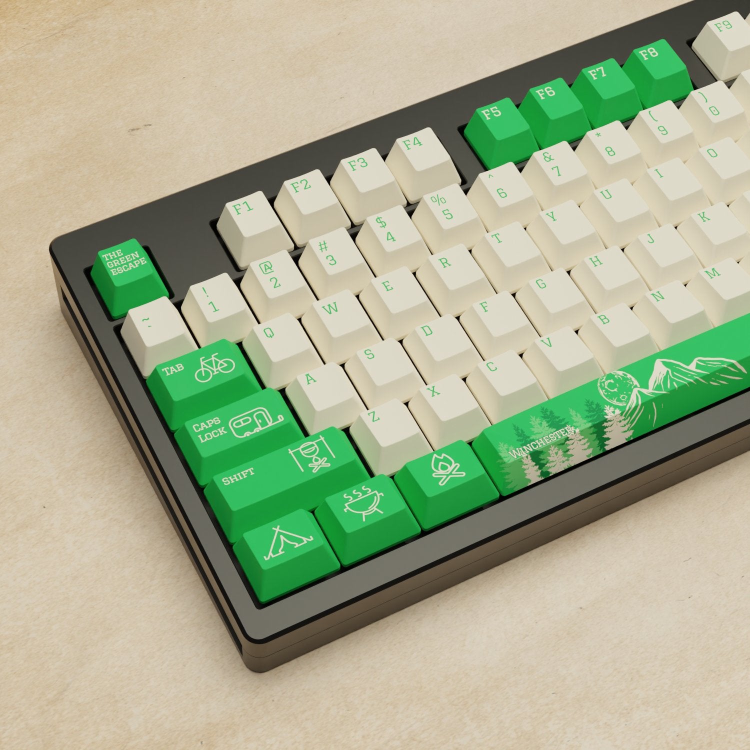 Monsgeek M5 - 100% Outdoor Mechanical Keyboard - Goblintechkeys