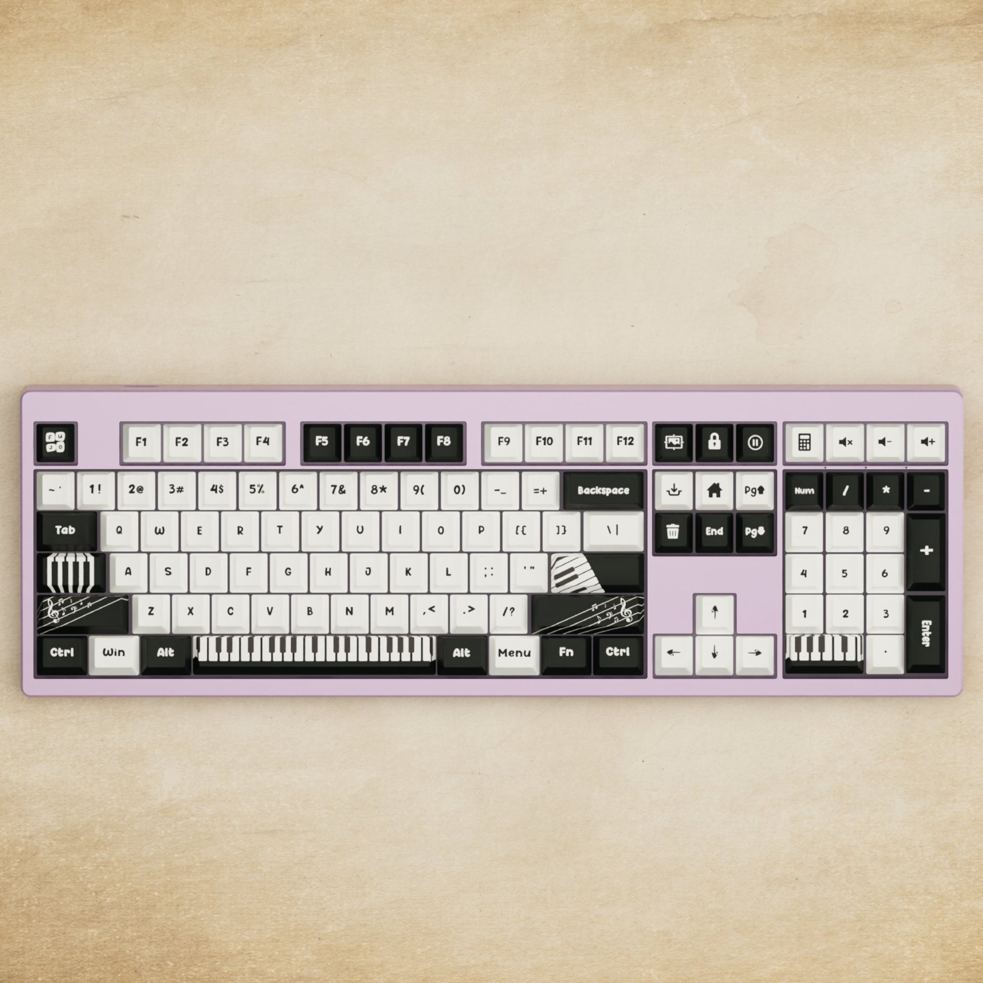 Monsgeek M5 - 100% Piano Mechanical Keyboard - Goblintechkeys