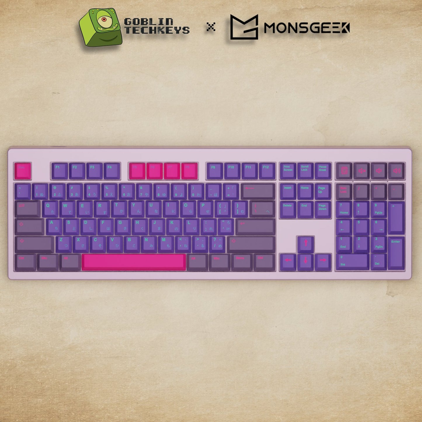 Monsgeek M5 - 100% Techno Mechanical Keyboard - Goblintechkeys