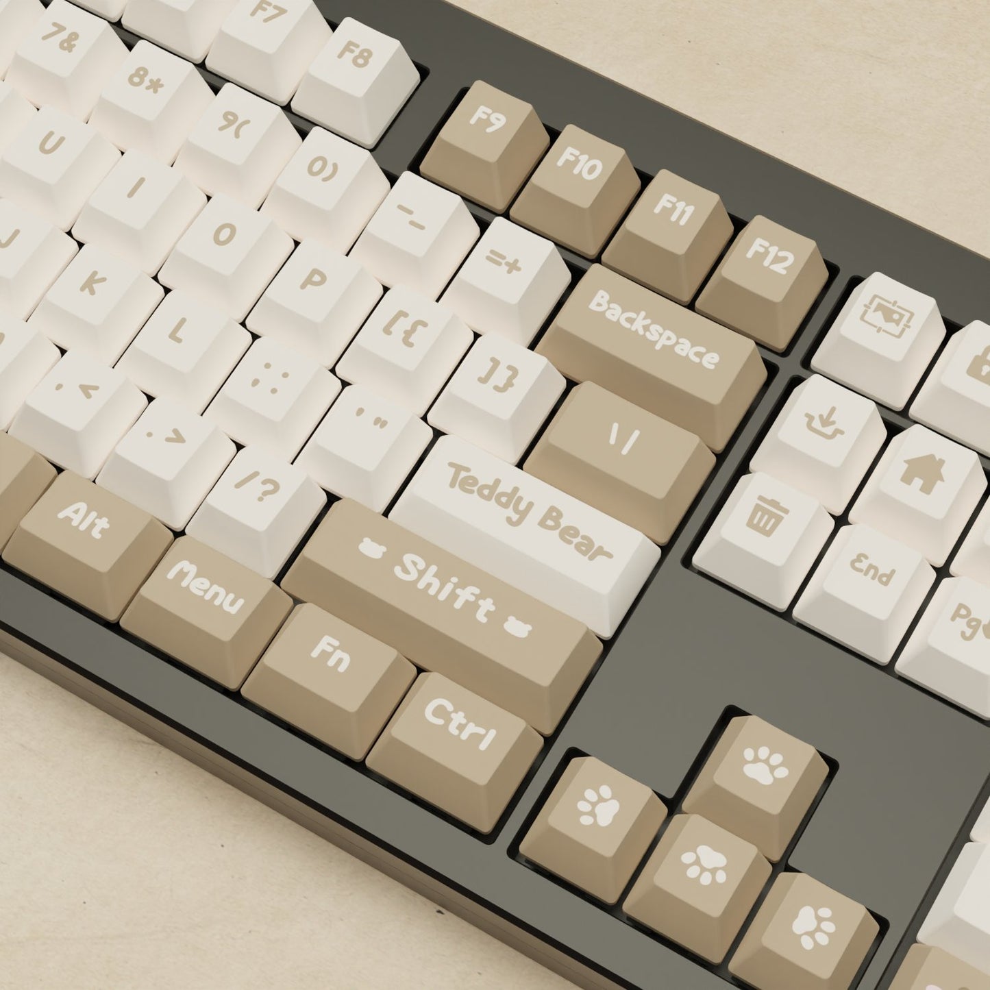 Monsgeek M5 - 100% Teddy Mechanical Keyboard - Goblintechkeys