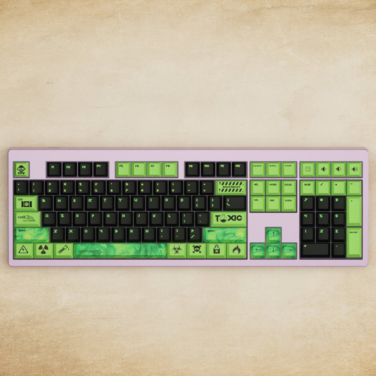 Monsgeek M5 - 100% Toxic Mechanical Keyboard - Goblintechkeys