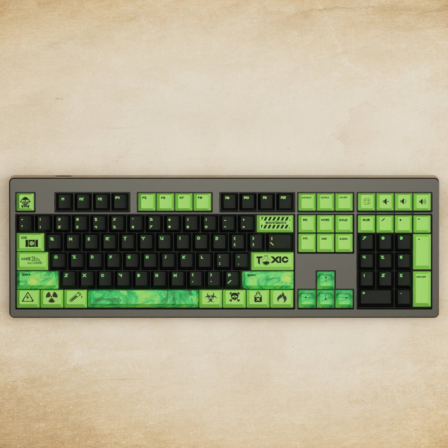 Monsgeek M5 - 100% Toxic Mechanical Keyboard - Goblintechkeys