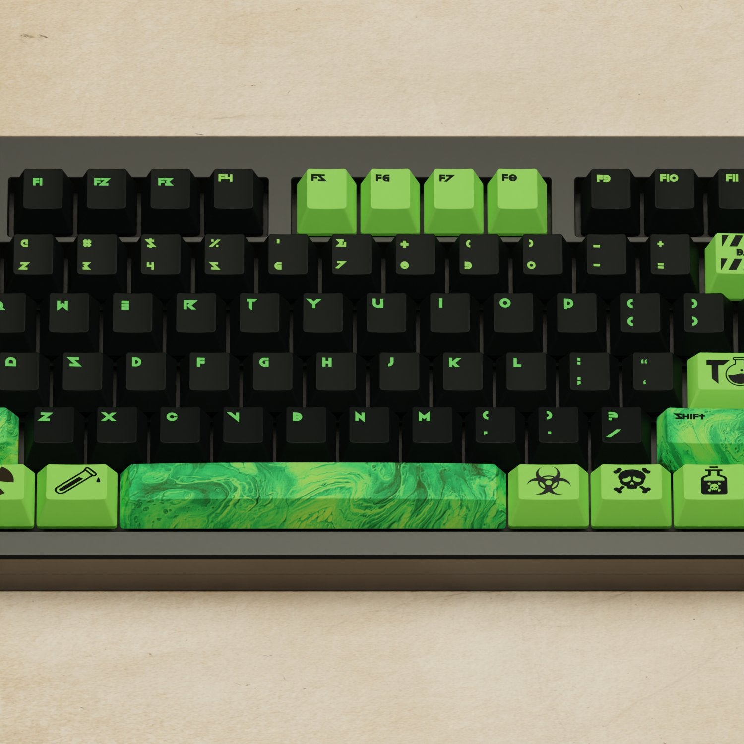 Monsgeek M5 - 100% Toxic Mechanical Keyboard - Goblintechkeys