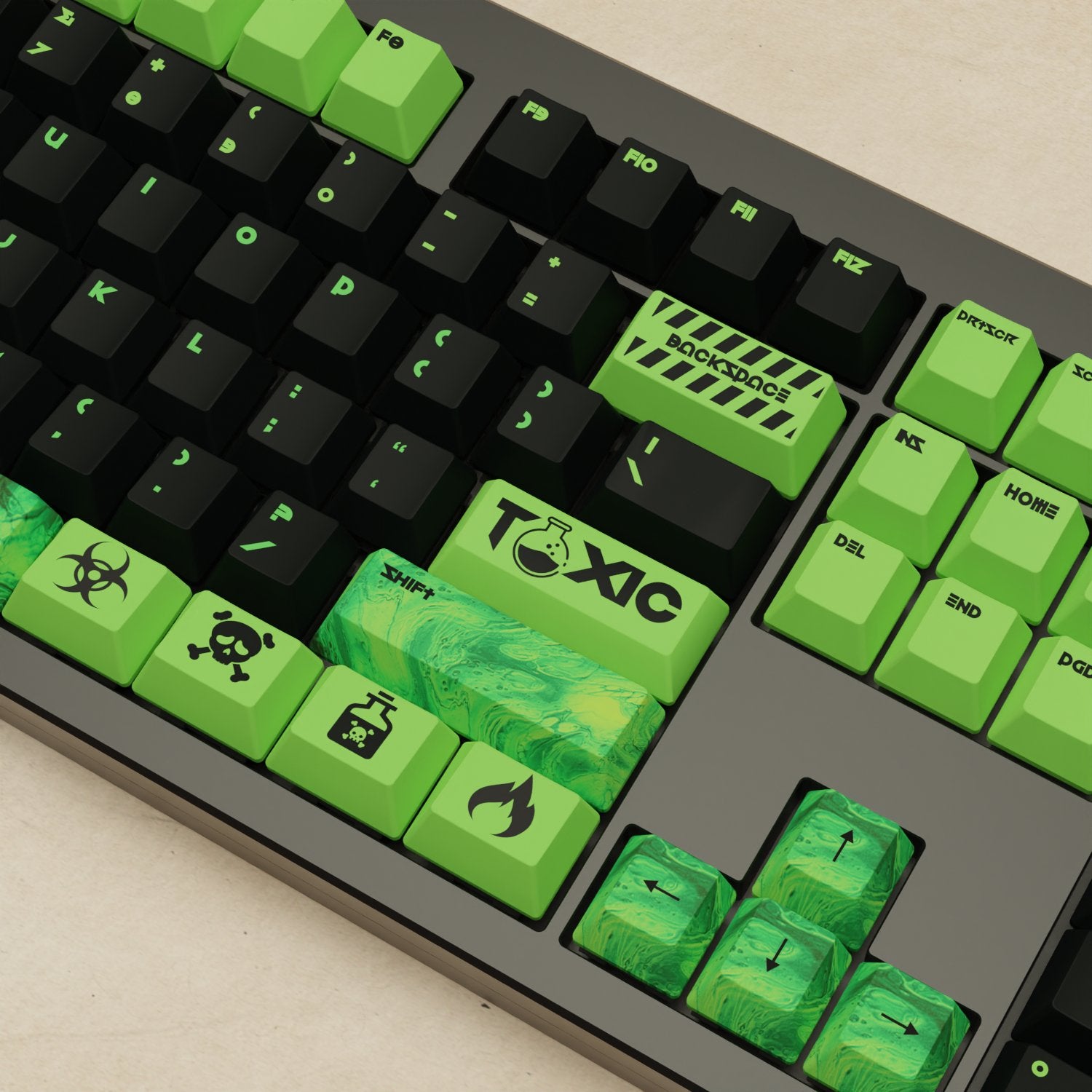 Monsgeek M5 - 100% Toxic Mechanical Keyboard - Goblintechkeys